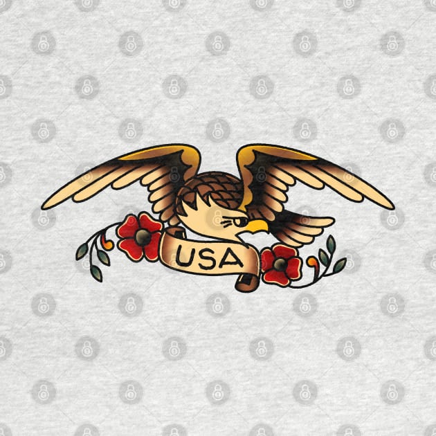 USA Patriotic Eagle by OldSalt